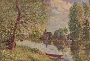 Alfred Sisley Flublandschaft bei Moret-sur-Loing oil